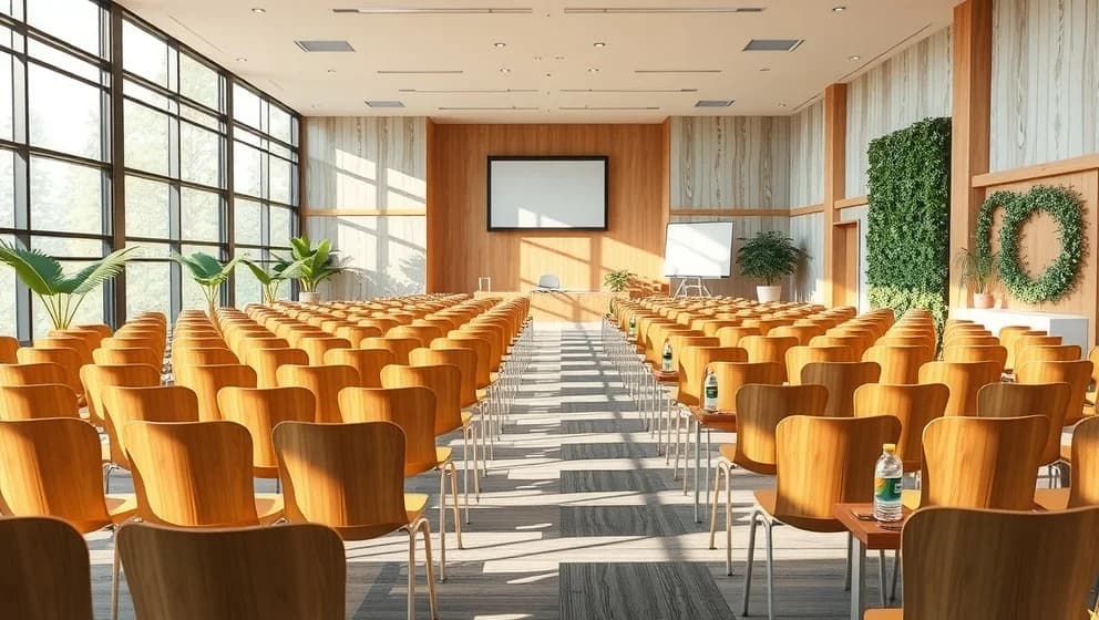 Skapa en miljövänlig konferens som fungerar