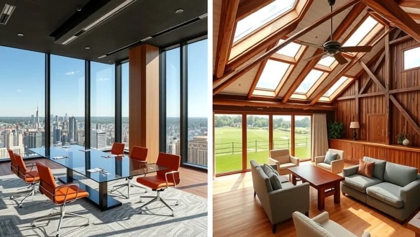 Stadshotell eller lantligt konferenscenter