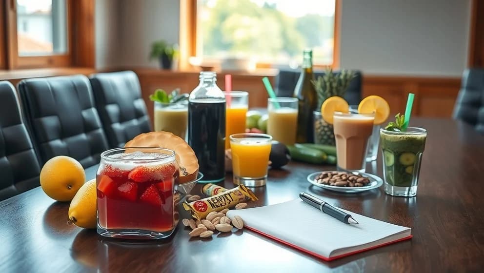 Mat och dryck som gör skillnad på konferensen