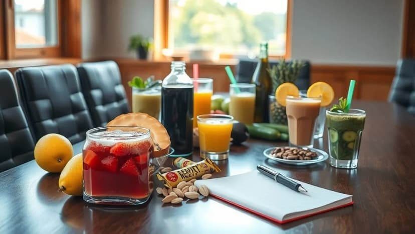 Mat och dryck som gör skillnad på konferensen