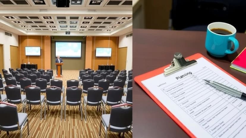 Planera en lyckad konferens från start till mål